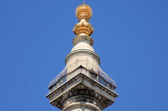The Monument to the Great Fire of London
