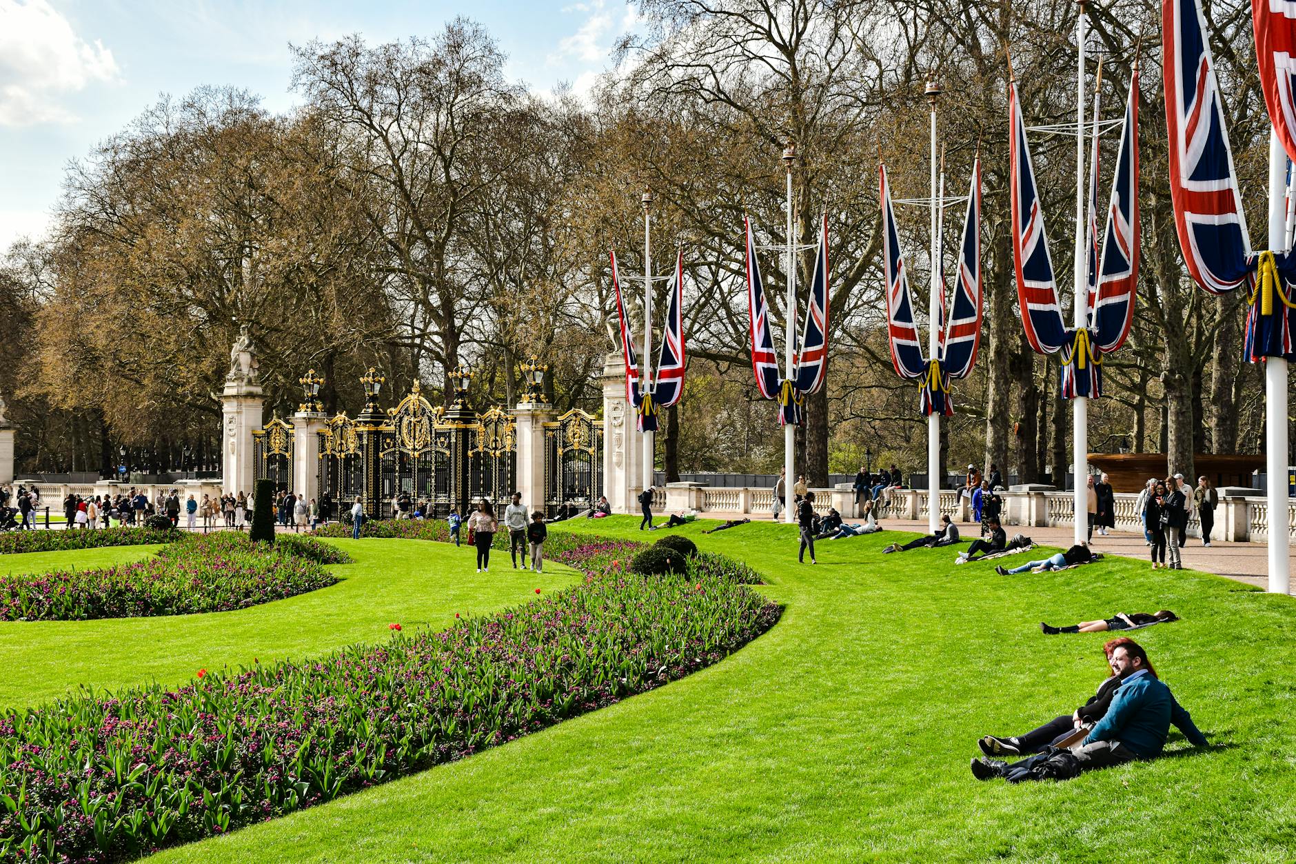 Buckingham Palace zomer Londen