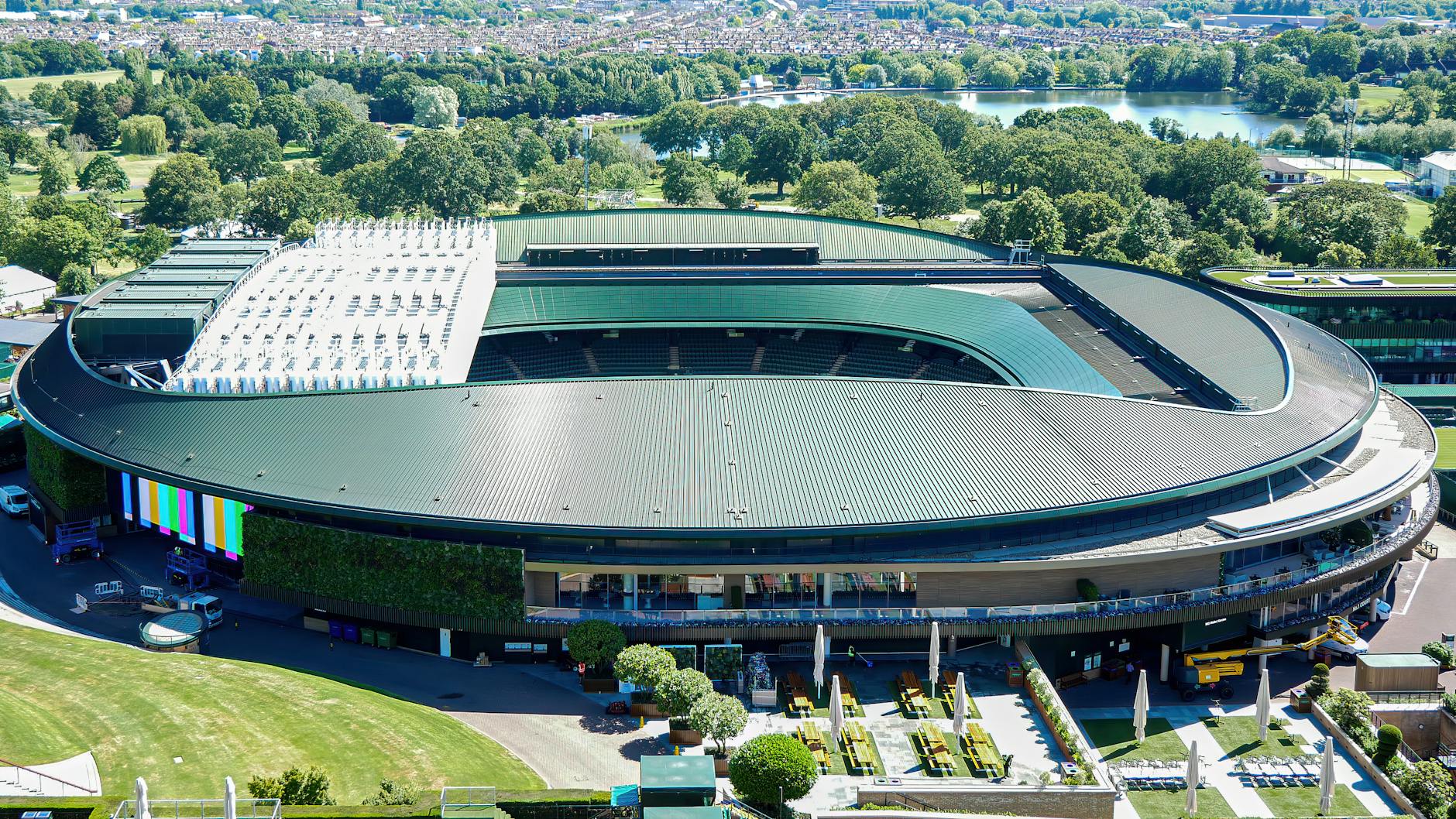 Wimbledon tennis toernooi grasbanen Londen